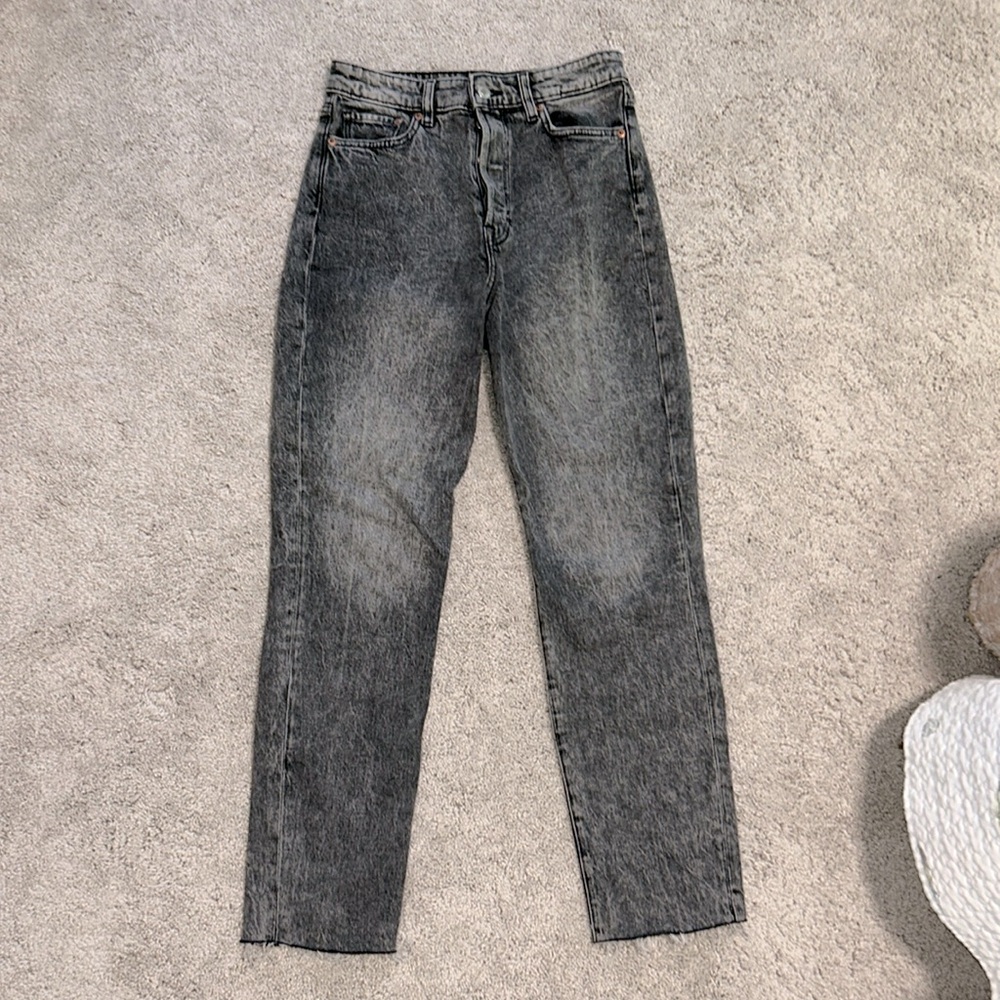 H&M Ultra High Rise Mom Jeans